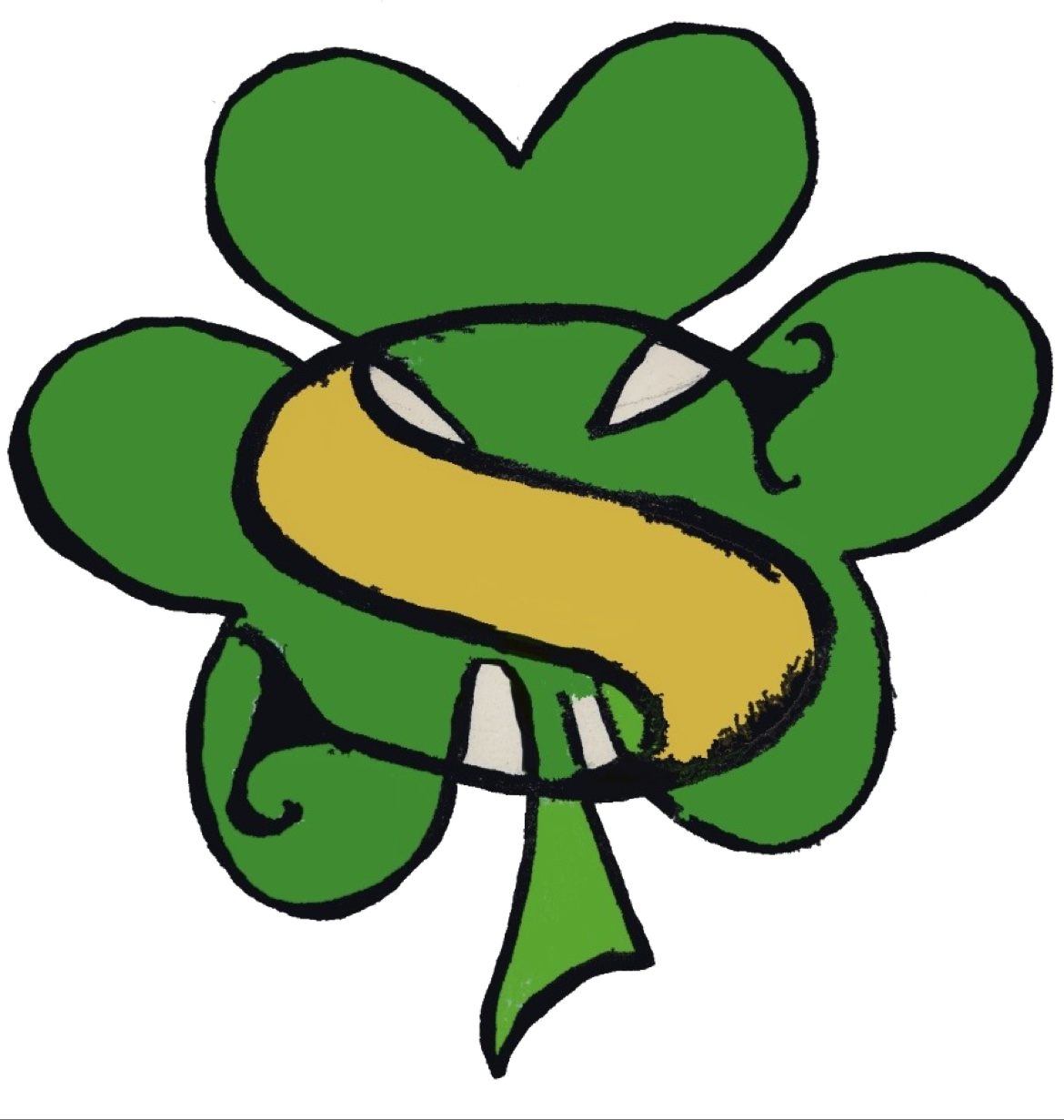 Emblazoned shamrock S firearms maker’s mark